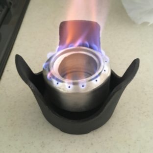 アルコールストーブの燃焼時間は?