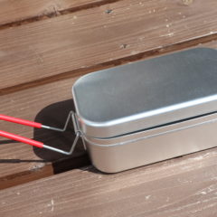 メスティンのシーズニングとバリ取り