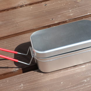 メスティンのシーズニングとバリ取り