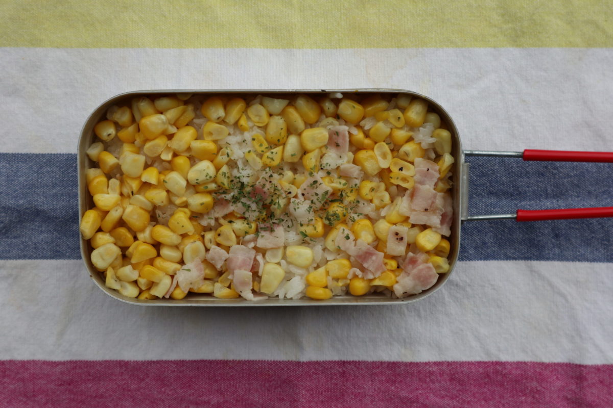 とうもろこしご飯